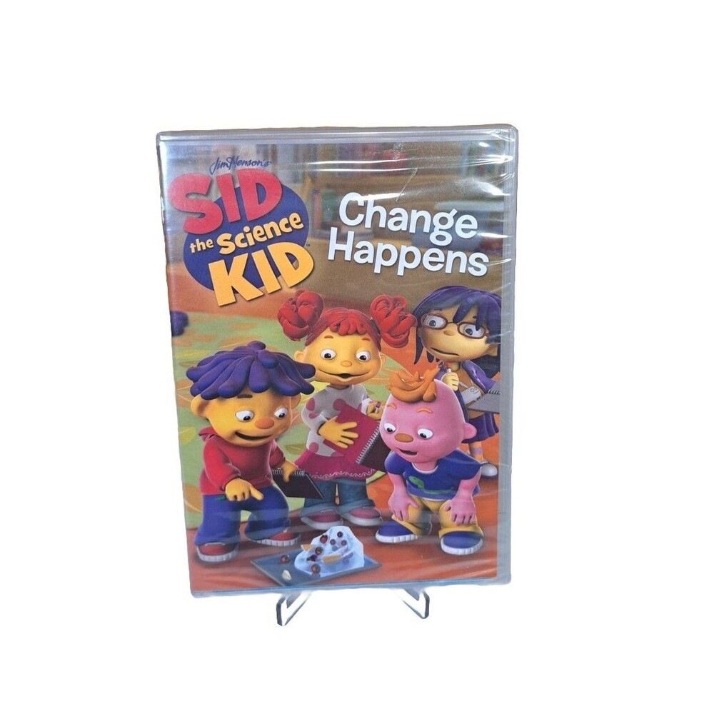 Sid the Science Kid Change Happens PBS Kids DVD Brand New Sealed 4 Episodes